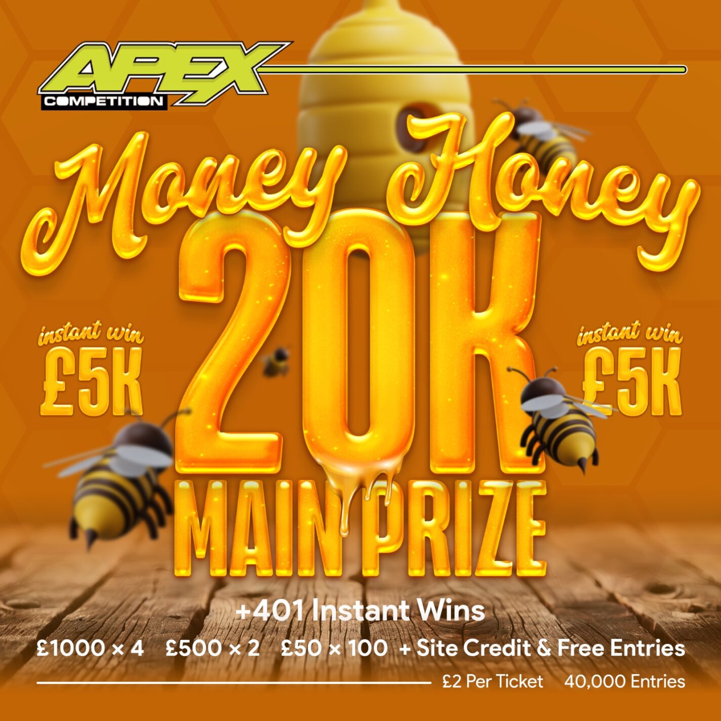 Money Honey 20 000 408 Instant Wins 12 5 2024 Apex Competitions money-honey-20-000-408-instant-wins-12-5-2024-apex-competitions